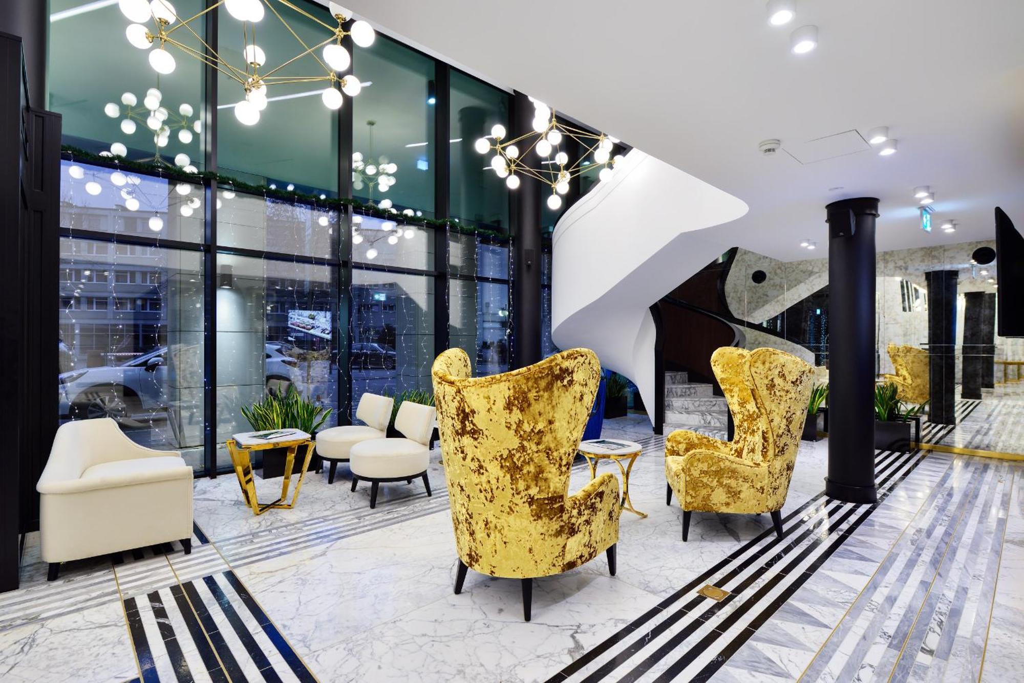 Hotel Ferreus Modern Art Deco Krakow Dış mekan fotoğraf Lobby